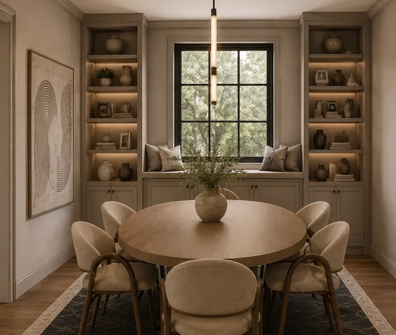 The Ringlever dining room