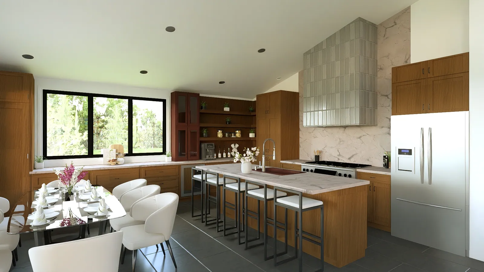 Sweet Homes Season 1 kitchen rendering